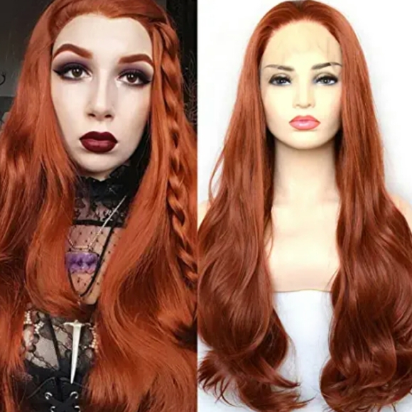 Copper Red Beauty Lace Front Wig